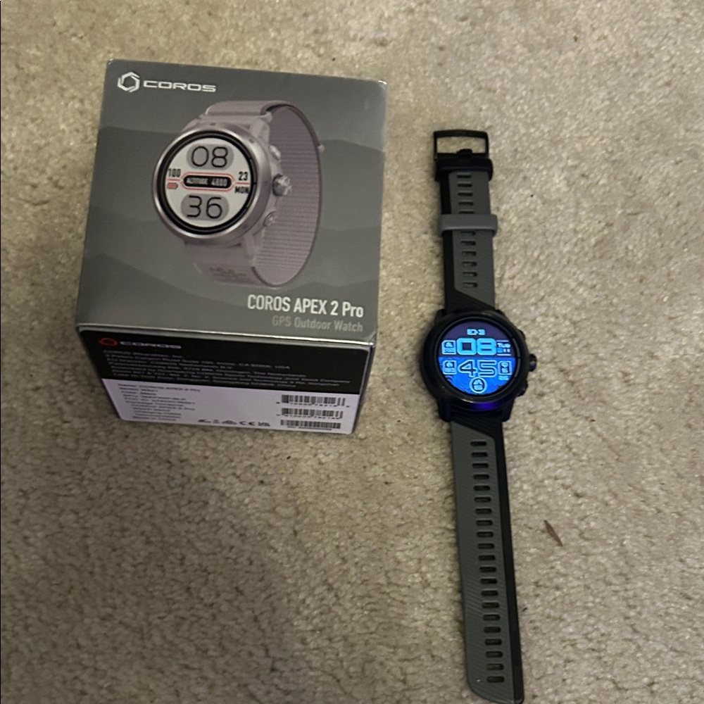 Coros Apex 2 Pro GPS watch in great condition